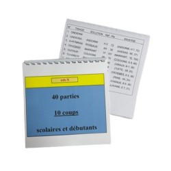 Pack 1 Classe – Matériel de Jeu de Scrabble pour 25 à 50 Élèves