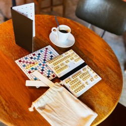 Mini Jeu de Scrabble Magnétique Duplicate