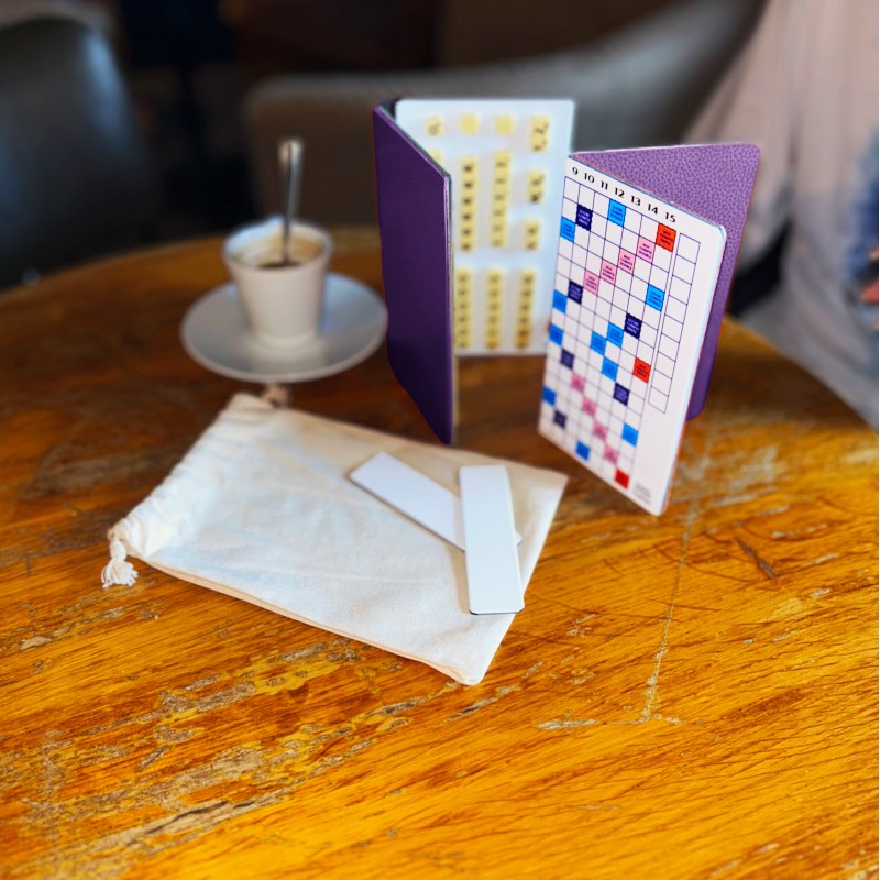 Mini Jeu de Scrabble Magnétique Duplicate