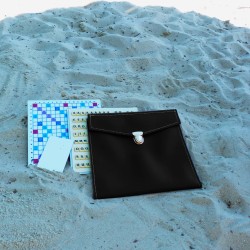 Jeu Magnétique à Trous façon maroquinerie