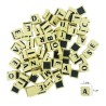 Lettres à l'unité 1x1 cm
