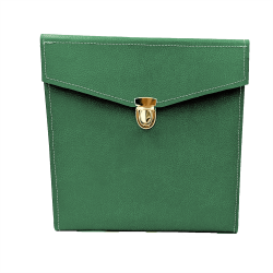 Housse façon maroquinerie