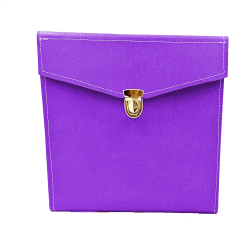 Housse façon maroquinerie