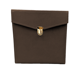 Housse façon maroquinerie