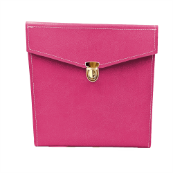 Housse façon maroquinerie