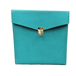 Housse façon maroquinerie