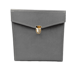 Housse façon maroquinerie