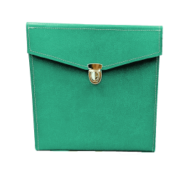 Housse façon maroquinerie