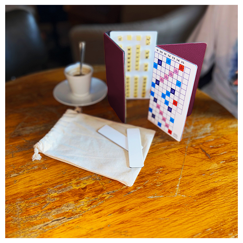 Mini Jeu de Scrabble Magnétique Duplicate