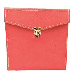 Housse façon maroquinerie