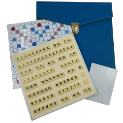 Jeu Magnétique à Trous façon maroquinerie