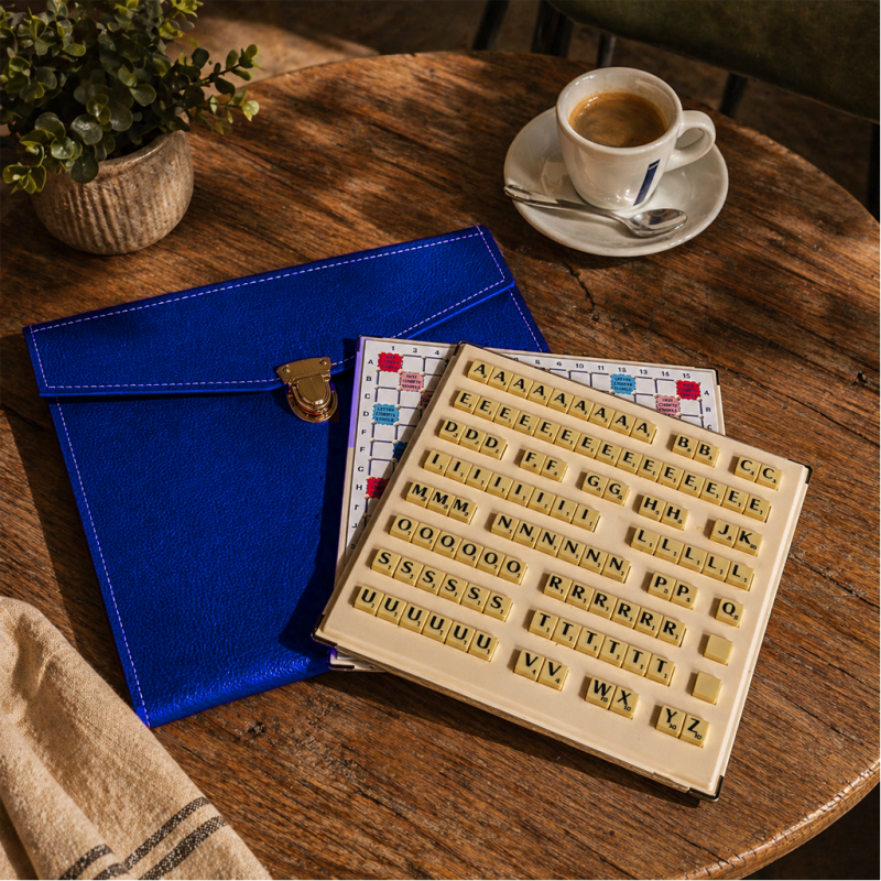 Jeu Magnétique à Trous façon maroquinerie