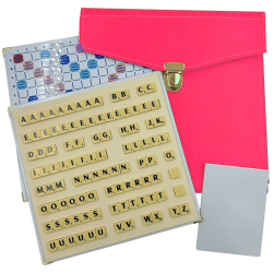 Jeu Magnétique à Trous façon maroquinerie