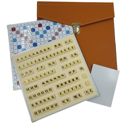 Jeu Magnétique à Trous façon maroquinerie