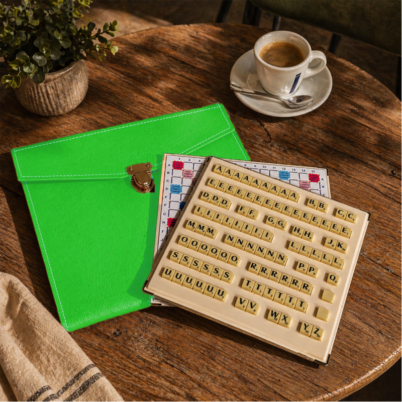 Jeu Magnétique à Trous façon maroquinerie