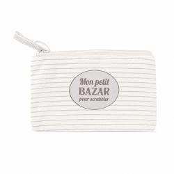 Pochette "MON PETIT BAZAR POUR SCRABBLER"