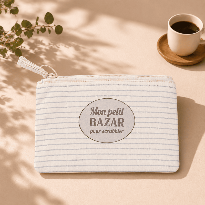 Pochette "MON PETIT BAZAR POUR SCRABBLER"