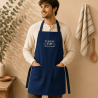Tablier "JE SUIS AU TOP AUSSI EN CUISINE"
