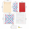 Mini Jeu de Scrabble Magnétique Duplicate