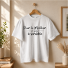 Tee shirt "Pour le meilleur et pour le Scrabble" - Mixte