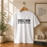 Tee shirt "Disez non aux fautes de français" - Mixte