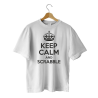 Tee shirt "Keep calm and Scrabble" - Mixte