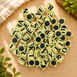 Lettres à l'unité 2x2 cm