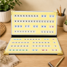 Range lettres pliable magnétique