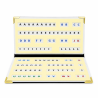 Range lettres pliable magnétique