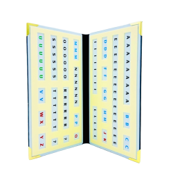 Range lettres pliable magnétique