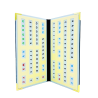 Range lettres pliable magnétique