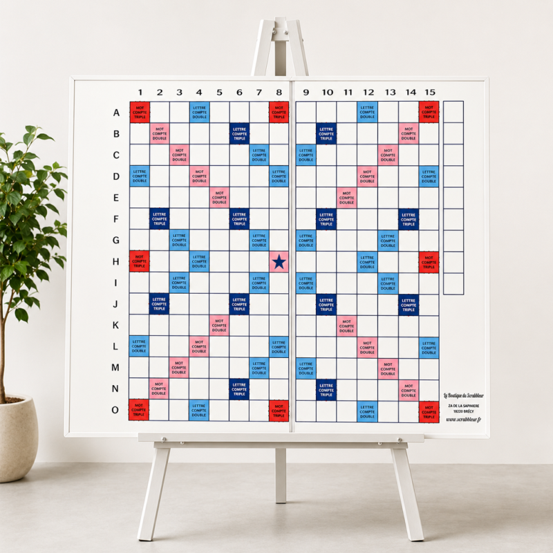 Tableau 67x94 cm magnétique pliable