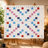 Tableau 180x180 cm 4 parties pliable