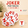 Joker Magnétique pour tableau 5x5 cm