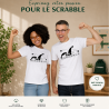 Tee shirt "Fou de Scrabble"