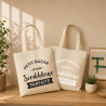 Sac shopping "Petit bazar d'une scrabbleuse"