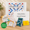 Pack 1 Classe – Matériel de Jeu de Scrabble pour 25 à 50 Élèves