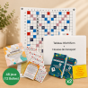 Pack 2 Classes – Matériel de Jeu de Scrabble pour 50 à 100 Élèves