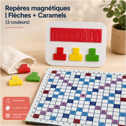 Repères - Flèches + caramels magnétiques