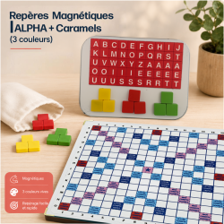 Repères alpha + caramels 3...