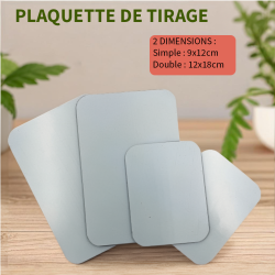 Plaquette de tirage magnétique