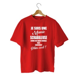 Tee shirt "Grands-parents Scrabbleurs mais carrément plus cool"
