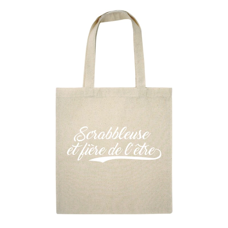 Sac "Scrabbleuse et fière de l'être"