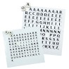 Kit rénovateur pour lettres usagées