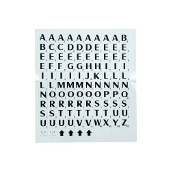 Kit rénovateur pour lettres usagées