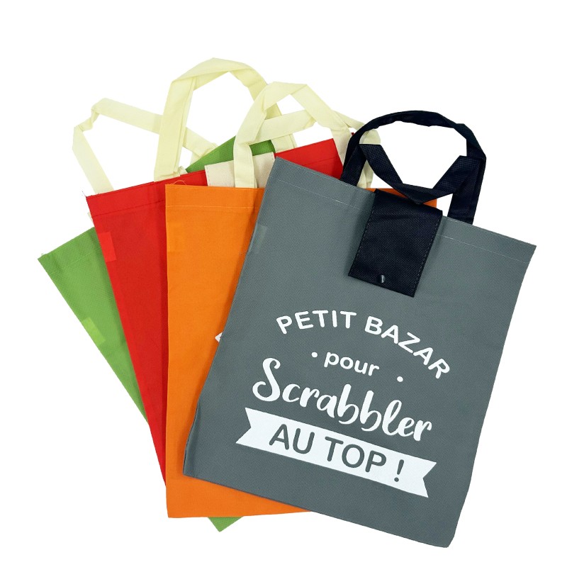 Sac pliable Scrabbler "au TOP !"